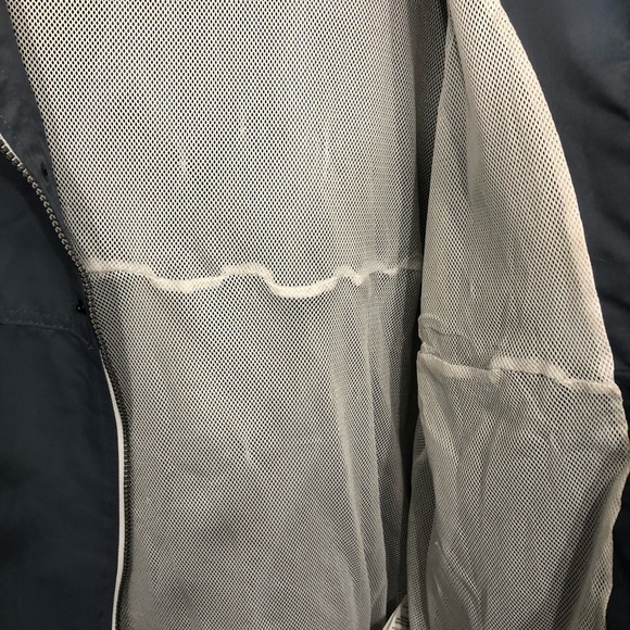 Kangol Signature British windbreaker hoodie jacket size large - Picture 7 of 8